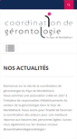 Mobile Screenshot of coordination-gerontologie.fr
